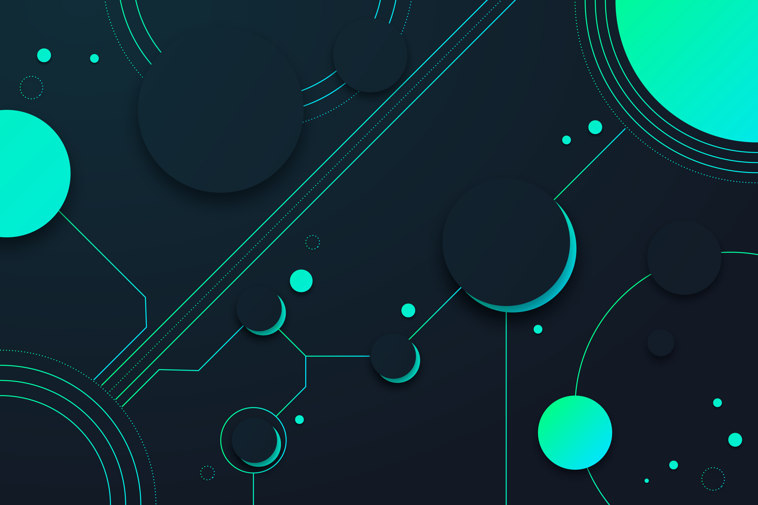 Abstract technology background for hero section